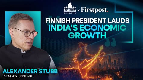Finland Sees India as Key Global Partner: President Stubb | Raisina ...