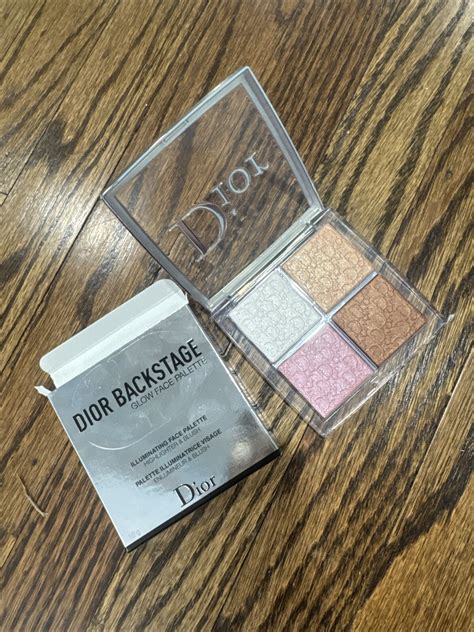 DIOR Backstage Glow Face Palette Highlighter 001 UNIVERSAL 0.35 oz New