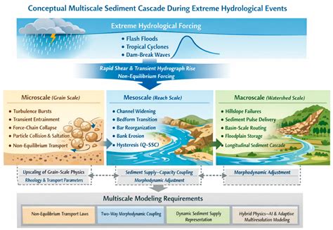 Multiscale Modeling of Sediment Transport During Extreme Hydrological ...