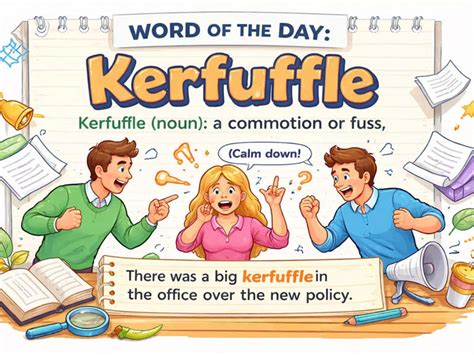 Word of the day: Kerfuffle