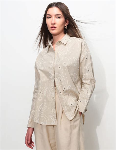 Oversized Fit Floral Shirt