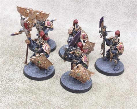 40k 30k Legio Custodes CUSTODIAN GUARDIANS x5 Superbly Painted GW 35625 ...