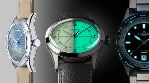 Alcadus: Glowing Gemstone & Artisan Guilloché Dials Watches by ALCADUS ...