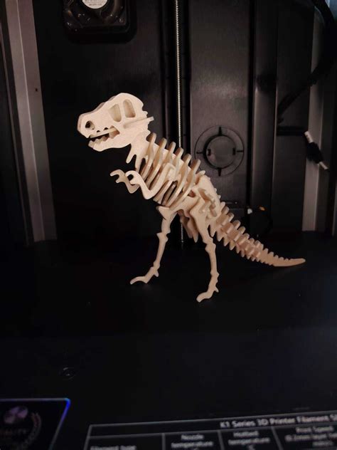 🦖 T-Rex Interconectado・ STL File for 3D printing・Cults