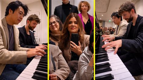 What does it feel like to play next to Lang Lang?