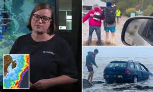 Australia's east coast to be battered by superstorm this weekend as the ...