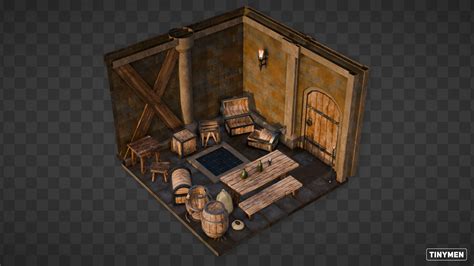 Asset Pack Vol 10 - Modular Dungeon Interior | Fab