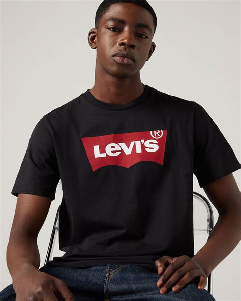 Graphic Set-in Neck T-shirt - Black | Levi's® GB