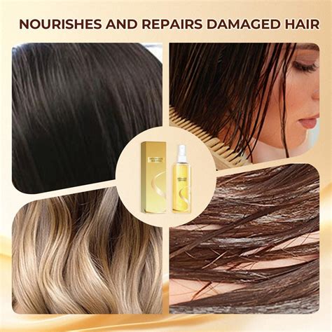 Leave-In Hair Oil Spray For Smoothing, Long-Lasting Shine 100ml (Pack ...