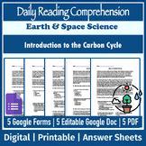 Introduction to the Carbon Cycle | Worksheet | Grade 10 Science