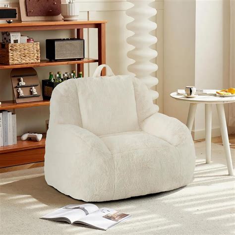 Bean Bag Chairs for or Adults Teens, Large Bean Bag Sofa Chairs with ...