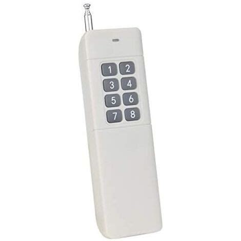 3000 m Longue portée Haute Puissance 4 6 8 12CH RF Télécommande ...