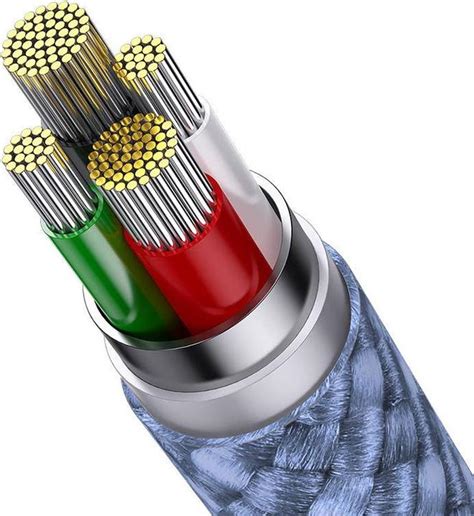 Baseus 3in1 USB cable StarSpeed Series, USB-C + Micro + Lightning 3,5A ...