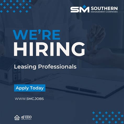 Southern Management is now hiring Leasing Professionals to join our ... - One For All