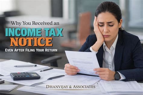 Why You Received an Income Tax Notice Even After Filing Your ITR