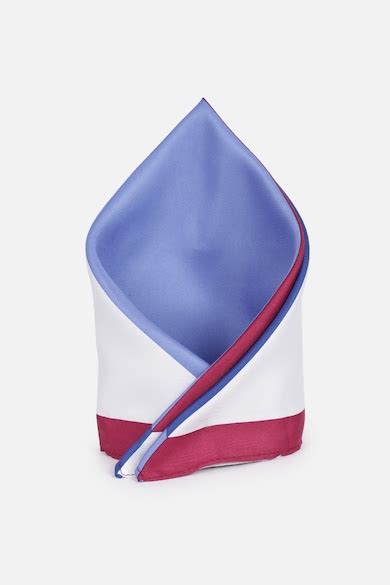 Buy Men Maroon Embroidered Tie Pocket Square And Lapel Pin Online ...