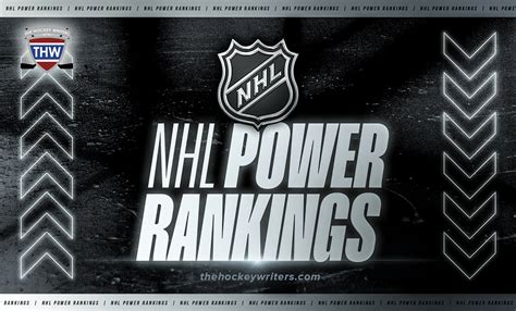 NHL 2025-26 Power Rankings: Week 15 - The Hockey Writers - Power ...