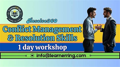 Conflict Management 1 Day Workshop | Norman, OK, For venue details ...