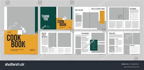 63,157 Professional Book Template Stock Vectors and Vector Art ...