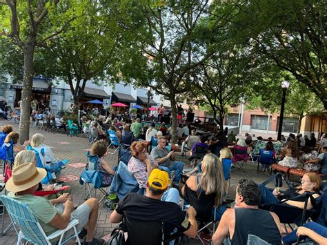Music in the Plaza, 10th Street, Modesto, CA, United States, California ...