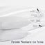 OMOMMD Gusseted White Queen Pack of 2 Goose Down Feather Cotton Pillow ...