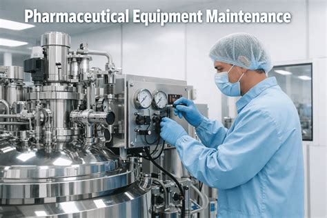 Pharmaceutical Equipment Maintenance: GMP & FDA Compliance Guide