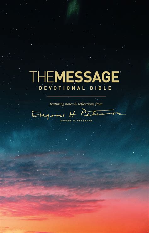 NavPress | The Message Devotional Bible