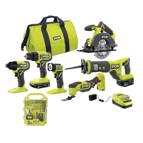 Reviews for RYOBI ONE 18V Cordless 2 Tool Combo Kit w/ Drill/Driver ...