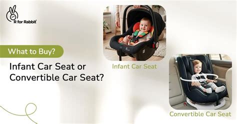 Infant Car Seat vs Convertible Car Seat Comparison