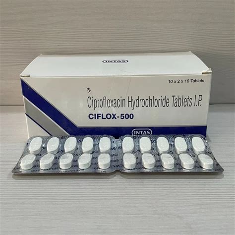 500mg Cyflox Ciprofloxacin Tablet at ₹ 26.06/strip | Nagpur | ID ...