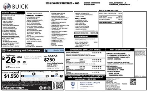 Used 2020 Buick Encore Preferred For Sale in Columbus, OH | Capital One ...