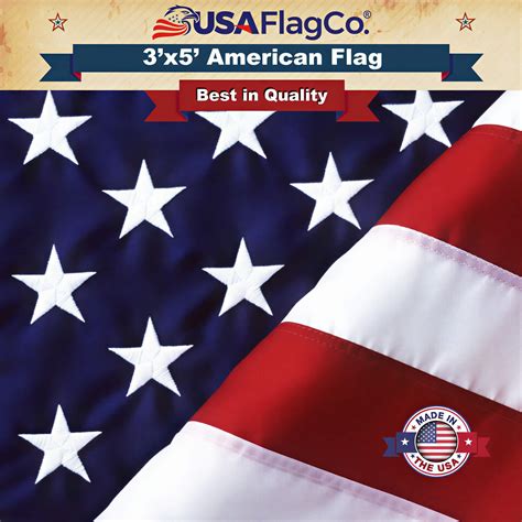 3x5 American Flag Made in USA | Heavy Duty Nylon Flag – USA Flag Co.