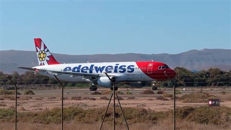 Rare Edelweiss jet spotted at Fuerteventura Airport