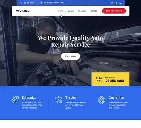 Amazing Machine Shop WordPress Theme for Precision Shops 2026