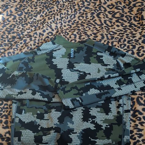 KUIU XL Long Sleeve 100% Polyester Camouflage Hunting Base Layer Top | eBay