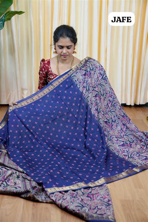 Soft dola silk with Kanchi style border😎🥰 – Rishi Boutique