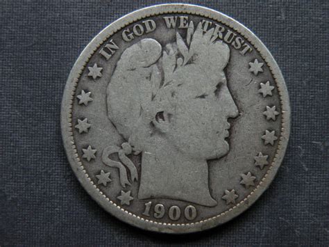 1900 o Barber Half Dollar Silver Coin US Antique Fifty Cents Lot Liberty Eagle | #1996960121