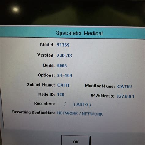 Spacelabs Healthcare Ultraview SL 91369 Monitor | eBay