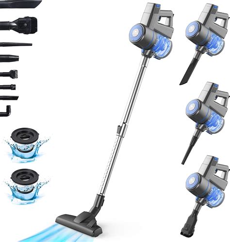 Corded Vacuum Cleaner, 17KPa Powerful Suction with 600W Motor, 10 in 1 ...