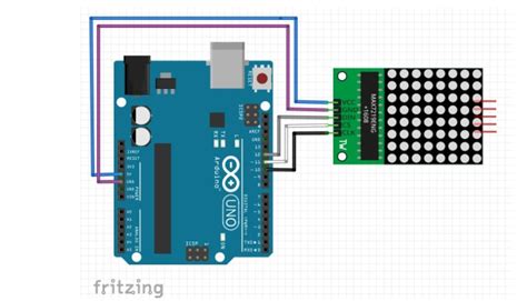 ArduinoでLED-Matrixを操作しました | Arduino 簡単電子工作の世界