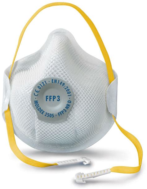 MOLDEX 2505 stofmasker Smart FFP3 NR D met Ventex Klima-ventiel | Klium