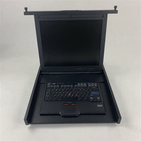 Lake Michigan Computers IBM 23K4802 1U Flat Panel Console PS2 Keyboard ...