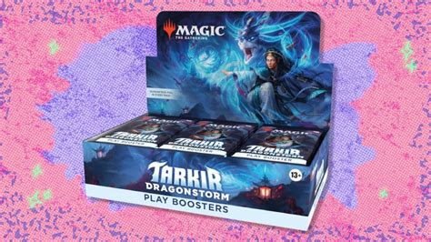 The Magic: The Gathering Tarkir Dragonstorm play booster box is now ...