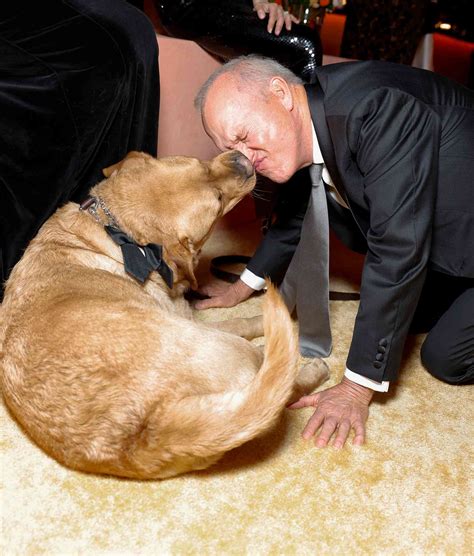 Selma Blair's Service Dog Snuggles Stars at 2025 Vanity Fair Oscar Party