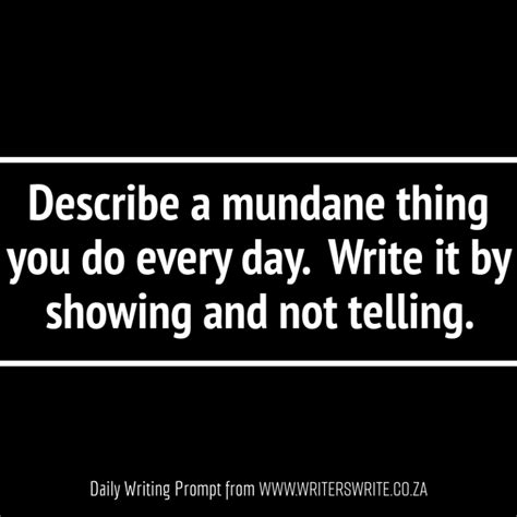 Daily Writing Prompt - Writers Write