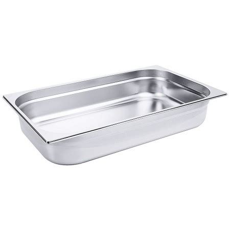 Bac Gastro inox GN 1/1 dimensions 530 x 325 mm