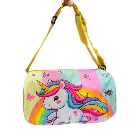 KIDS DUFFLE BAG (RANDOM CHARACTERS)-JB013 – Jai Bramhani Bags