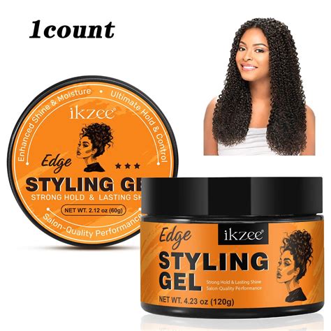 Long-lasting Hair Styling Gel, Natural & Non-greasy Hair Care Gel ...