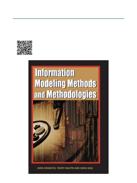 Information Modeling Methods and Methodologies ISBN 9781591403753 ...