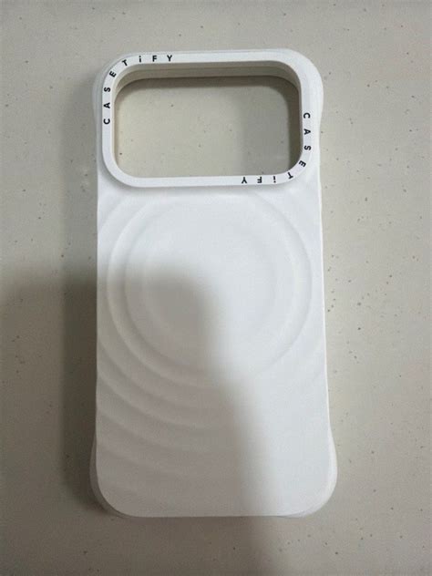 CASETiFY iPhone 17 Pro Ripple Case - White, Mobile Phones & Gadgets ...